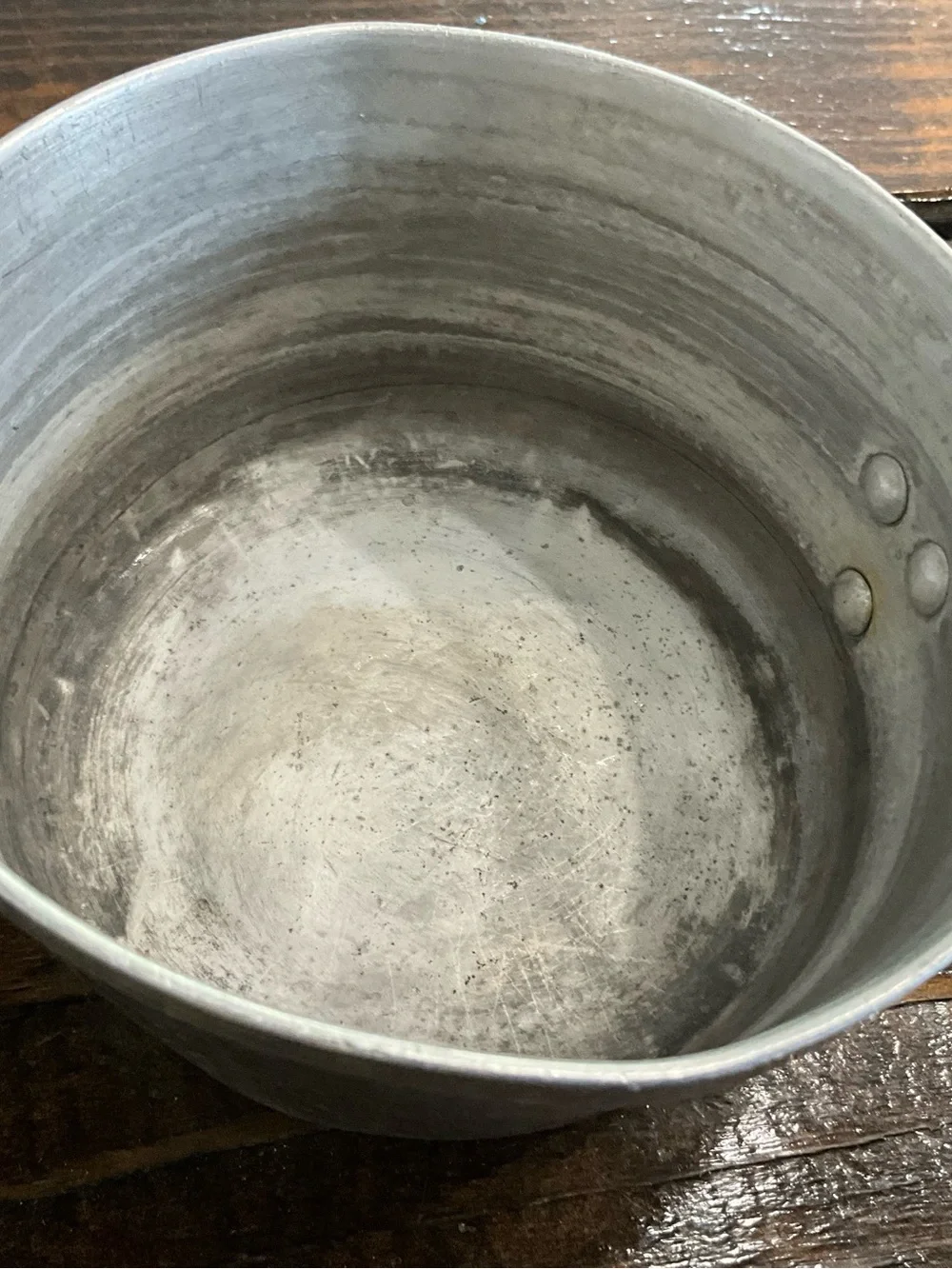 Vintage Worthmore Aluminum 2 cup Sauce Pan Pot USA